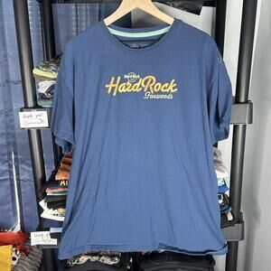 y2k modern hard rock cafe big graphic tee xl